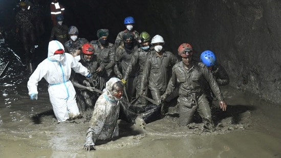 The floods also killed 43 people on the Chinese side, where more than 500 remain missing, according to Chinese media.