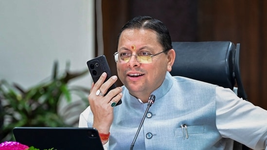 Uttarakhand Chief Minister Pushkar Singh Dhami (PTI)