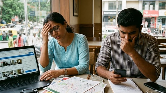 Bengaluru’s rental hunt is testing tenants’ patience, with some saying finding a home feels like a ‘full-time job’, and even harder than ‘planning a wedding’. (Photo for representational purposes only) (Gemini-generated photo)