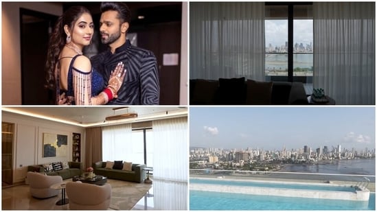 Rahul Vaidya and Disha Parmar's Mumbai home tour featured impressive interiors, nostalgic memories, and a rooftop tea session.