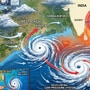 আগামী শনিবার উত্তর আন্দামান সাগরের উপরে একটি নিম্নচাপ তৈরি হবে। (ছবিটি প্রতীকী, সৌজন্যে ন্যানো ব্যানানা দিয়ে তৈরি)