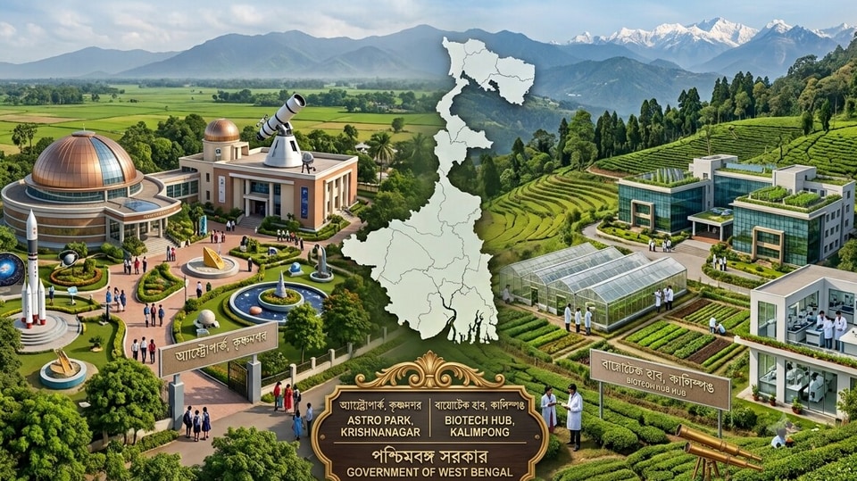 নদিয়ায় অ্যাস্ট্রোপার্ক এবং কালিম্পঙে বায়োটেক হাব তৈরির ভিত্তিপ্রস্তর স্থাপন করা হল। (ছবিটি প্রতীকী, সৌজন্যে ন্যানো ব্যানানা দিয়ে তৈরি করা)