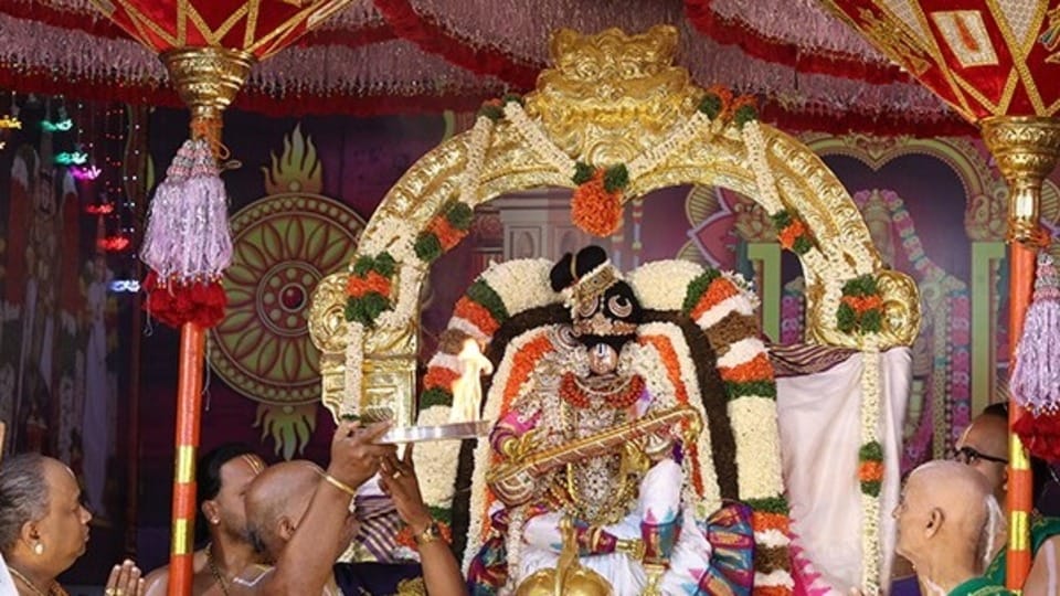 <p>గోవింద నామస్మరణతో మార్మోగిన తిరుమలలో, హంస వాహనంపై జ్ఞానస్వరూపుడిగా వెలసిన శ్రీ మలయప్పస్వామివారి దివ్య దర్శనం భక్తులకు ఆధ్యాత్మికానందాన్ని పంచింది.</p>
