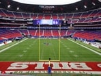 Bills vs Lions: Who is singing the national anthem today? Why is ‘O Canada’ being played? Know the performers. (AP Photo/Jeffrey T. Barnes)