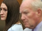 Lindsay Clancy and attorney Kevin Reddington watch jurors in her murder trial as Judge William Sullivan asks them to continue deliberations, in Plymouth, Massachusetts, U.S., September 2, 2026. (Greg Derr/Pool via REUTERS/File Photo)