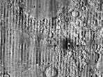 A zoomed-in view of the Moon made from images from NASA’s Lunar Reconnaissance Orbiter Camera. 