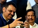 Navi Mumbai, India - Sept. 10, 2026:Maharashtra CM Devendra Fadnavis along with various schools students of Navi Mumbai take part during Eco Friendly Maha Ganpati workshop on September 10. (HT FILE PHOTO/Bachchan Kumar)