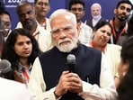 Prime Minister Narendra Modi during the inauguration of SEMICON India 2026, at Yashobhoomi Convention Centre in New Delhi. 
