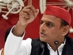 Samajwadi Party chief Akhilesh Yadav aims to send a direct political message while attempting to broaden the PDA umbrella beyond its traditional Yadav-Muslim core. (HT file)
