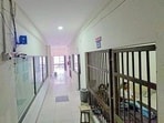 Speakers installed at nine locations to play Gurbani shabads, bhajans and devotional music to create a calmer environment and encourage introspection among detainees. (HT)