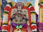 <p>ఈ వాహనసేవలో తిరుమల శ్రీశ్రీశ్రీ పెద్దజీయర్‌స్వామి, శ్రీశ్రీశ్రీ చిన్నజీయర్‌స్వామి, టీటీడీ ఈవో ముద్దాడ రవిచంద్ర, అదనపు ఈవో సి.హెచ్. వెంకయ్య చౌదరి, సీవీఎస్వో కే వి మురళీకృష్ణ తదితరులు పాల్గొన్నారు.</p>