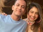 Niti taylor with husband parikshit bawa
