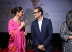 Actor Kareena Kapoor Khan with Times Group MD Vineet Jain