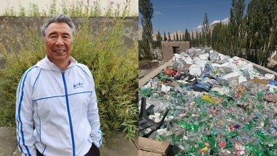 A race bib for 20 PET bottles: Ladakh Marathon’s unusual lesson in tackling plastic waste.