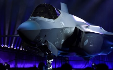 Unveiling of the new F-35 during a rollout ceremony of F-35 fighter jets at the Lockheed Martin Aeronautics facility in Fort Worth, Texas, US December 16, 2025. (Reuters/File) Unveiling of the new F-35 during a rollout ceremony of F-35 fighter jets at the Lockheed Martin Aeronautics facility in Fort Worth, Texas, US December 16, 2025. (Reuters/File)