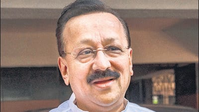Former Maharashtra minister and Nationalist Congress Party (NCP) leader Baba Siddique was shot dead by three armed assailants outside his son Zeeshan’s office in Bandra East on October 12, 2024. (Hindustan Times)