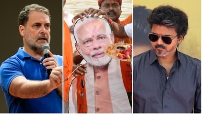 Rahul Gandhi, Tamil Nadu CM Vijay wishes PM good health on his birthday (PTI/HT) Rahul Gandhi, Tamil Nadu CM Vijay wishes PM good health on his birthday (PTI/HT)