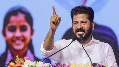 Revanth Reddy said agricultural landholding limits prescribed for different categories of land had also been violated in some cases. (File Photo/PTI) Revanth Reddy said agricultural landholding limits prescribed for different categories of land had also been violated in some cases. (File Photo/PTI)