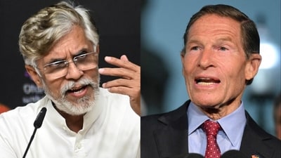 Congress MP Pawan Khera slams US Senator Richard Blumenthal's remarks against India. (Agencies)