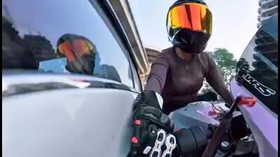 Police said the probe will examine the accused’s motive and whether he deliberately rammed Shivani Chauhan’s motorcycle after allegedly chasing her. (Screengrab)