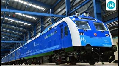 Railway staff said the hydrogen-powered train replaced a DEMU train that was previously operational on the route and which, too, received equally low passenger footfall. (HT File)