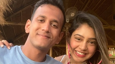 Niti taylor with husband parikshit bawa
