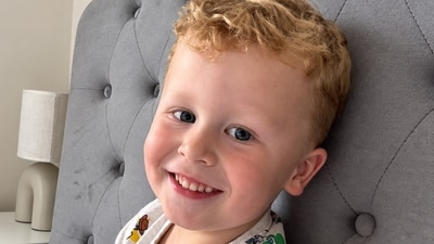 Noah Woods, a three-year-old, was with a relative in a park before he went missing. (X/@britmatters)