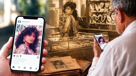 What started as an Instagram trend celebrating 80s-style pictures has reportedly ended up bringing a 45-year-old theft case back into spotlight. (Photo: AI Generated(For representational purpose only))