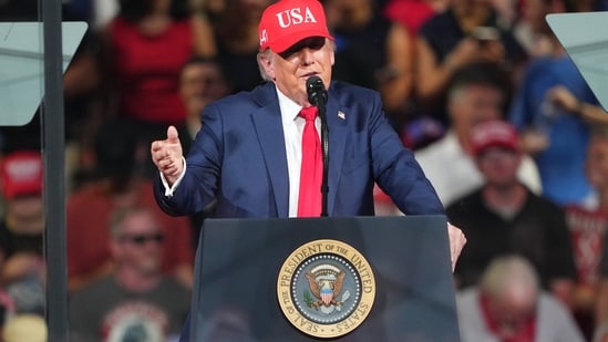 US President Donald Trump (in picture) is likely to hold a meeting with the Gulf leaders during the UN General Assembly in New York next Tuesday.