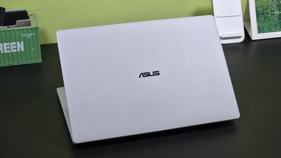 One laptop can handle lectures by day and office work after hours. (Amit Rahi - HT)