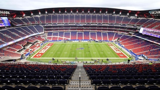 The Bills vs Lions halftime show marks the first halftime performance at Highmark Stadium during Thursday Night Football’s home opener. (Photo by Bryan M. Bennett / GETTY IMAGES NORTH AMERICA / Getty Images via AFP) (Getty Images via AFP)