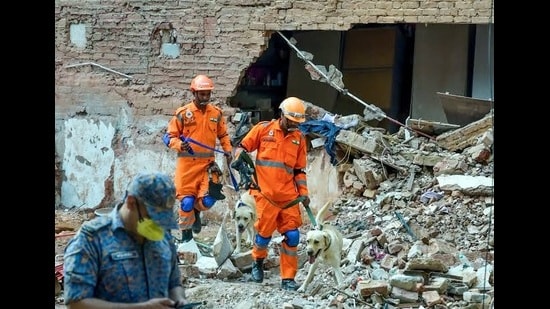The action follows the collapse of a five-storey PG in Satya Niketan, which killed seven people, including five DU students, and has raised concerns over safety in student accommodation. (HT Archive)
