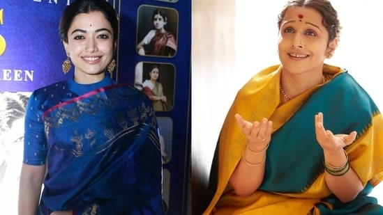 Rashmika Mandanna said that MS Subbulakshmi 'chose' her to play this role but the internet rooted for Vidya Balan.