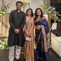 সৌরভ ও ডোনার সঙ্গে সানা। 