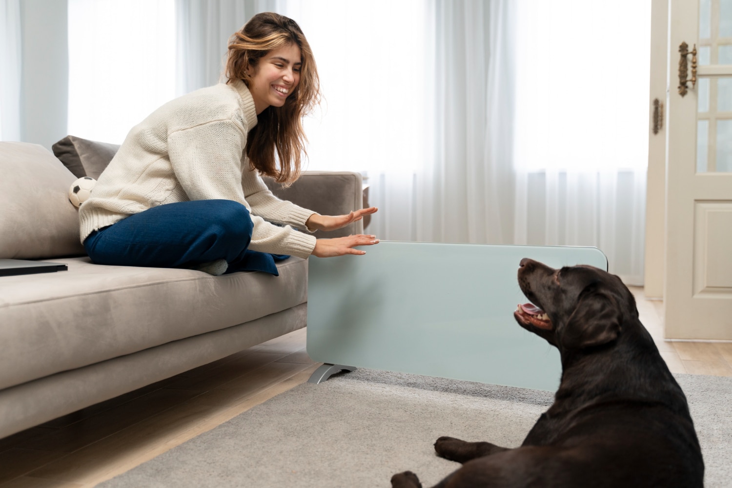 Build a home that is built both for you and your four-legged companion. (Picture credit: Freepik)