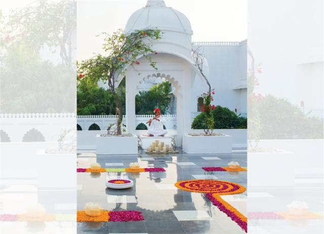 Udaipur’s Lake Palace also has three keys.