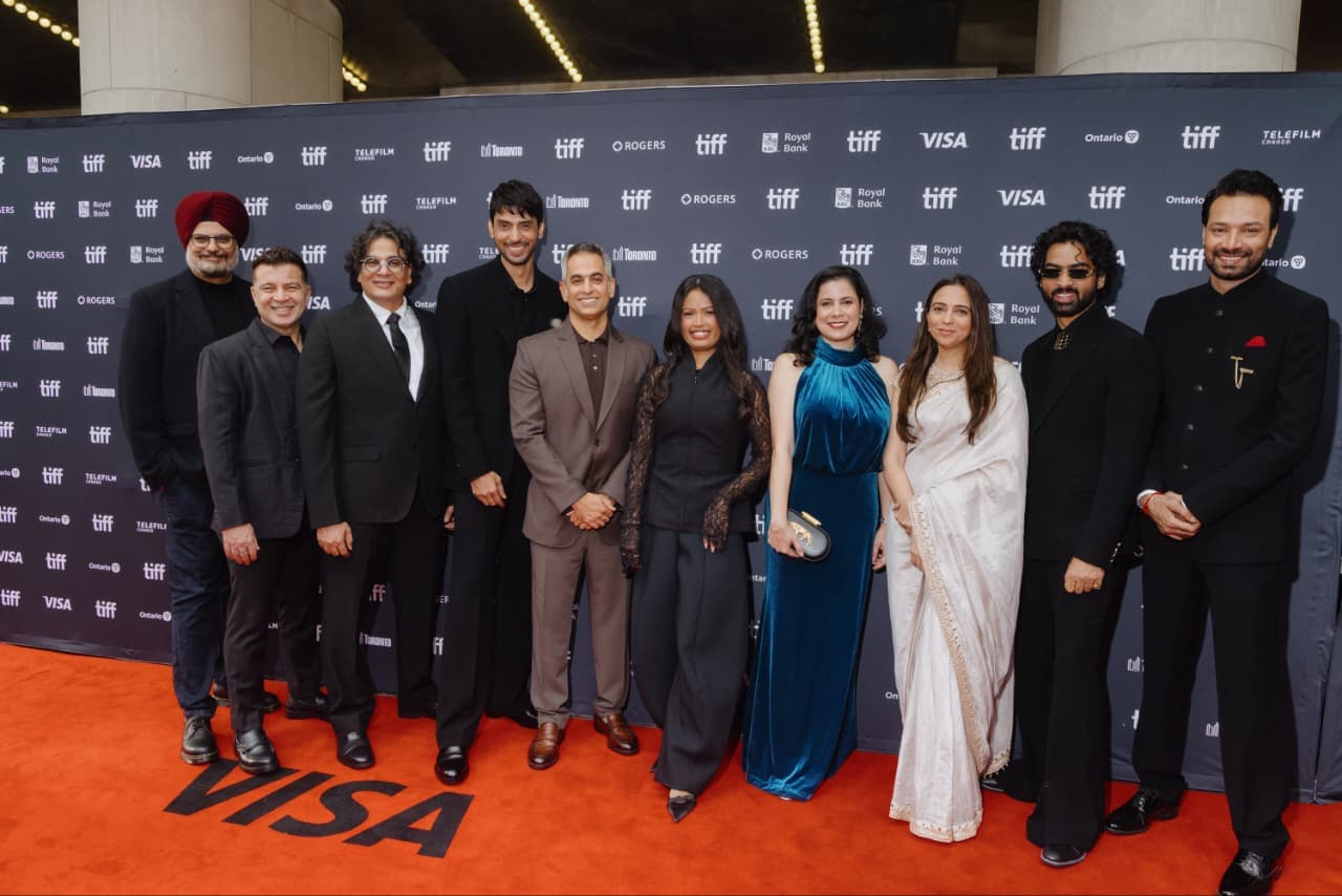 The team of Phoolan at the Toronto International Film Festival.