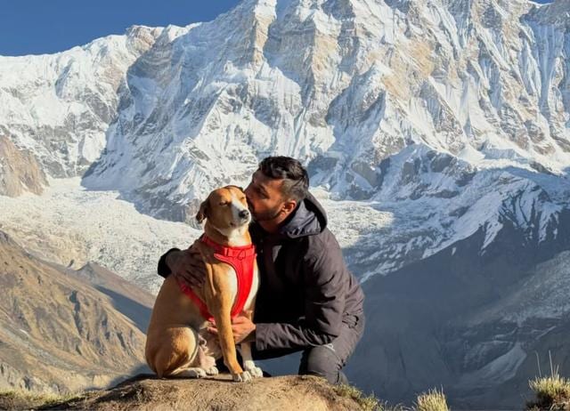 Butter Madam and her dad Yati Gaur have walked 15,000 km across India through 13 states. (INSTAGRAM/@THEUNFOLDINGPLAY) Butter Madam and her dad Yati Gaur have walked 15,000 km across India through 13 states. (INSTAGRAM/@THEUNFOLDINGPLAY)