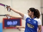 Manu Bhaker will be India's flag-bearer at Asian Games opening ceremony. (HT_PRINT)