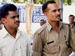 Nithari case accused Surendra Koli was found dead in his tea shop, in Haridwar. Koli is seen taken to a CBI court from Dasna Jail in Ghaziabad in this file image dated 12 May, 2010.