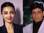 Radhika Apte admits Shah Rukh Khan fan, but is ‘taken aback’ by his old romantic films.