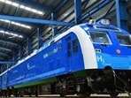Railway staff said the hydrogen-powered train replaced a DEMU train that was previously operational on the route and which, too, received equally low passenger footfall. (HT File)