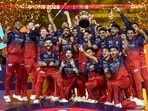 RCB celebrate their IPL win in 2026