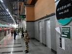 The Aqua line runs between Cuffe Parade and Aarey-JVLR (Hindustan Times) The Aqua line runs between Cuffe Parade and Aarey-JVLR (Hindustan Times)