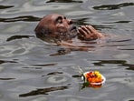 The Kumbh Mela in Nashik and Trimbakeshwar is organised once in 12 years. The flag hoisting ceremony to mark the beginning of the religious event would take place at Ramkund in Nashik city and at Trimbakeshwar on October 31. (REPRESENTATIVE PHOTO)