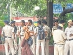 The material, the bench said, indicated an apparent failure on the part of the authorities and students to ensure the smooth conduct of the DUSU elections. (Vipin Kumar/HT PHOTO) The material, the bench said, indicated an apparent failure on the part of the authorities and students to ensure the smooth conduct of the DUSU elections. (Vipin Kumar/HT PHOTO)
