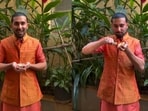 Orry wished PM Modi on his 76th birthday and took a ‘pledge of national service’ while lighting a diya.