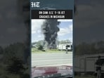 F-16 Fighter Jet Crashes During Training Exercise In Michigan
