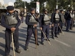 File photo of Pakistan police officers in Islamabad.