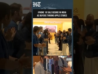 iPhone 18 Sale Begins In India As Huge Crowds Queue Outside Apple Stores Across Cities